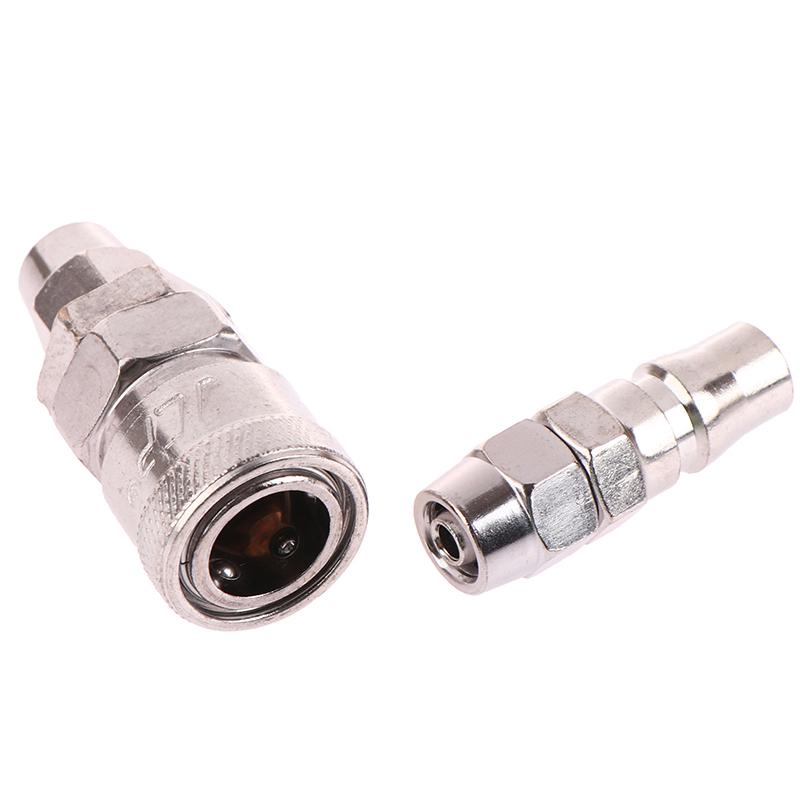 2 шт. пневматический фитинг типа C, соединение высокого давления, 8 мм, штуцер для шланга, воздушный шланг, быстрый соединитель для компрессора для воздушного компрессора