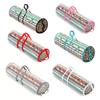 Gift Wrap Roll Bag Clear Wrapping Paper Storage Bag Holiday Wrap Organizer Tote with Handles