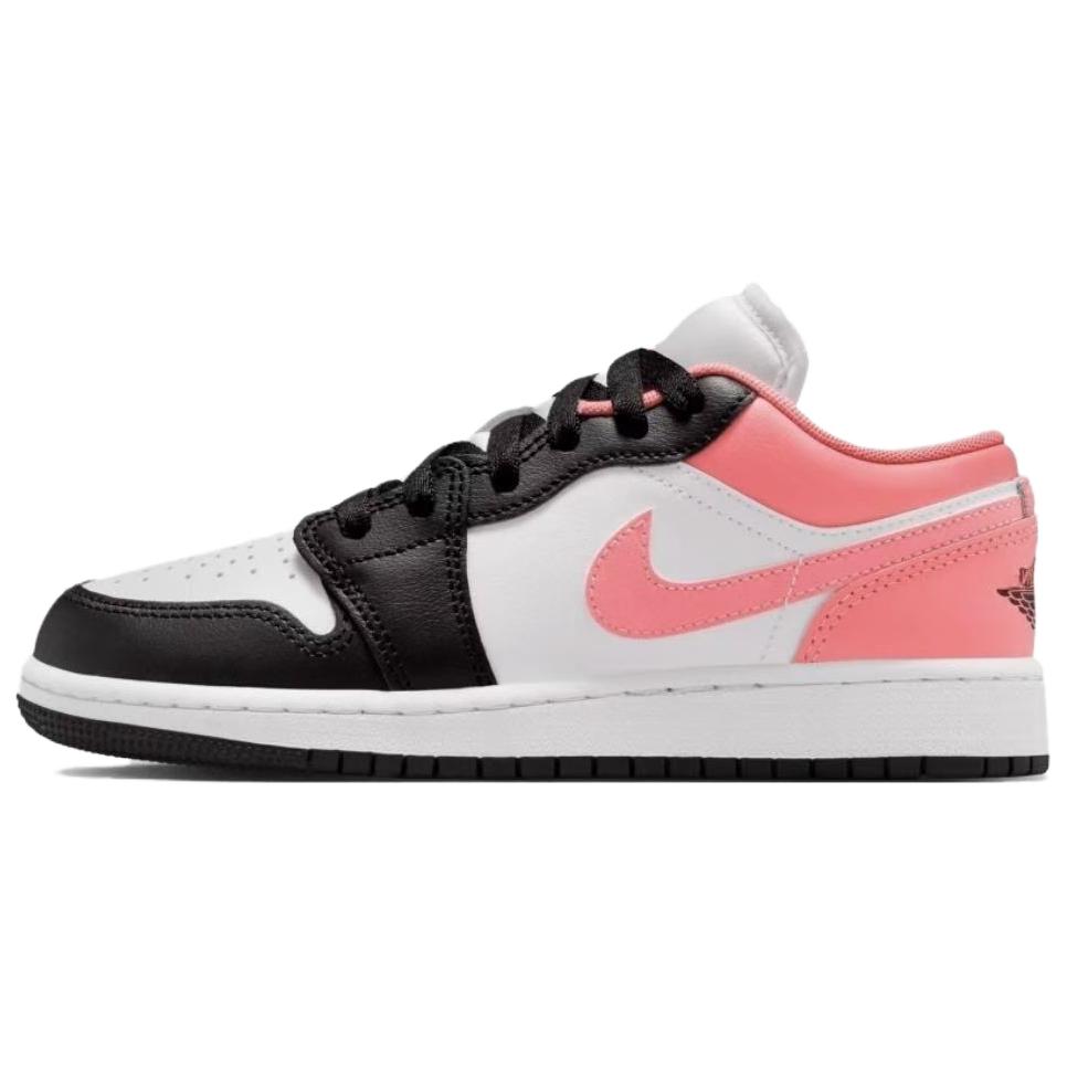 Jordan Air Jordan 1 Pink Dreamy Низкие Винтажные Баскетбольные Кроссовки Унисекс Золотой Порошок 553560-025(Команда836-)