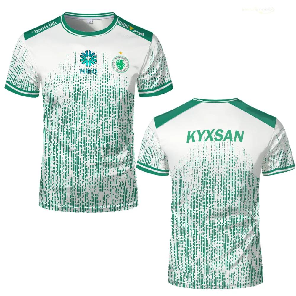 Команда Falcons 2026 Тренировочная форма CS2 Киберспорт NIKO M0NESY Kyousuke Майки Футболки Мужские с круглым вырезом Подарки Одежда