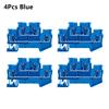 4Pcs PTTB-2.5 PTTB-2.5 Terminal Block  for Industrial Electrical Cabinet Wiring