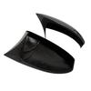 For Renault Megane 4 MK4 2016-2020 Car Rearview Side Mirror Cover Wing Cap Sticker Exterior Door Case Trim Carbon Fiber Auto