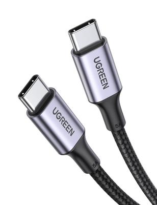 UGREEN USB Type C PD USB C на USB Отключение Совместимый с iPhone MacBook и Другими Устройствами Кабель, Совместимый, 100 Вт/5 А, Ультрабыстрая Зарядка, C,