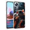 Милый чехол для телефона с хомяком для Redmi Note 13 Pro Plus 14 Pro+ 12S 12 11S 11T 11E 11 10S 10 9S 9 Xiaomi Capa TPU