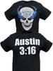 Stone Cold Steve Austin 3:16 Smoking Skull Mens T-shirt