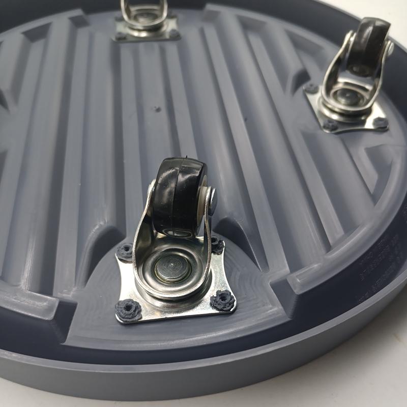 1PC Removable Flower Pot Tray Mobile Pallet Bucket Transfer Base Round Tree Flower Planter Stand Thickened Plastic Planter Tray