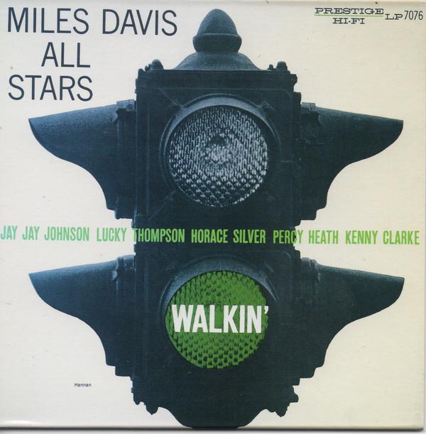 CD MILES DAVIS ALL STARS Walkin в бумажном конверте VICJ5112 Prestige 1994 Япония ObiJazz Б/у