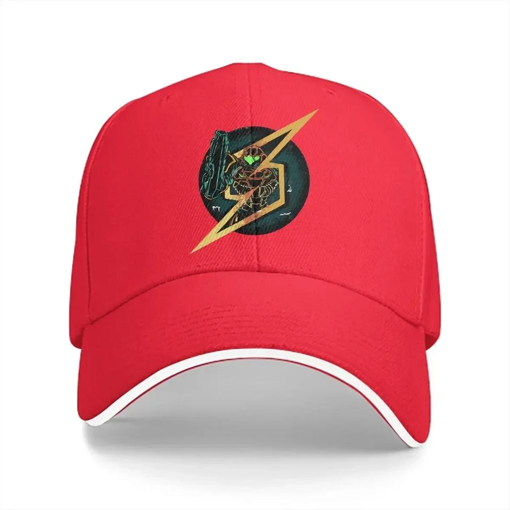 Samus Lightning Ball Baseball Cap Men Hats Women Visor Protection Snapback Super Metroid Caps