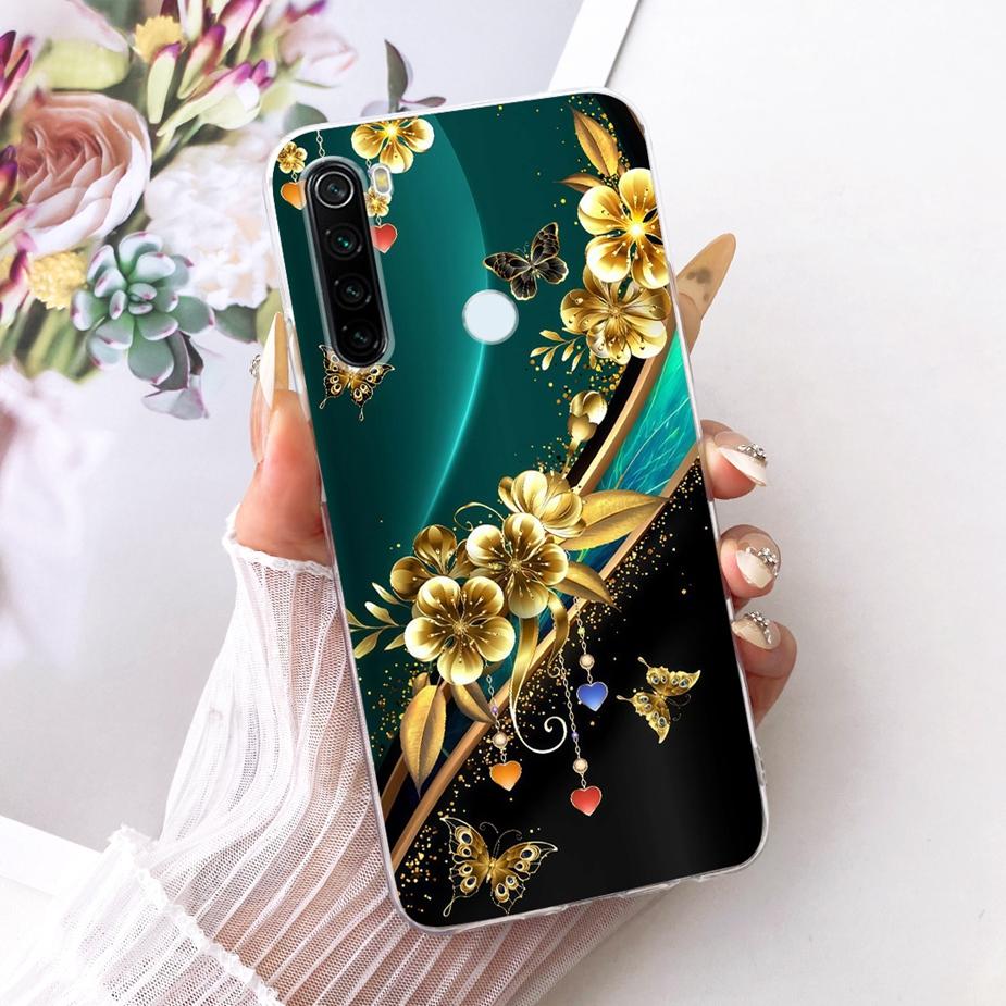 Для Xiaomi Redmi Note 8 Note8 T Чехол Новый Роскошный Расписной Чехол Мягкий Тонкий Чехол для Телефона Для Xiaomi Redmi Note 8 Pro Note8 2021 Fundas