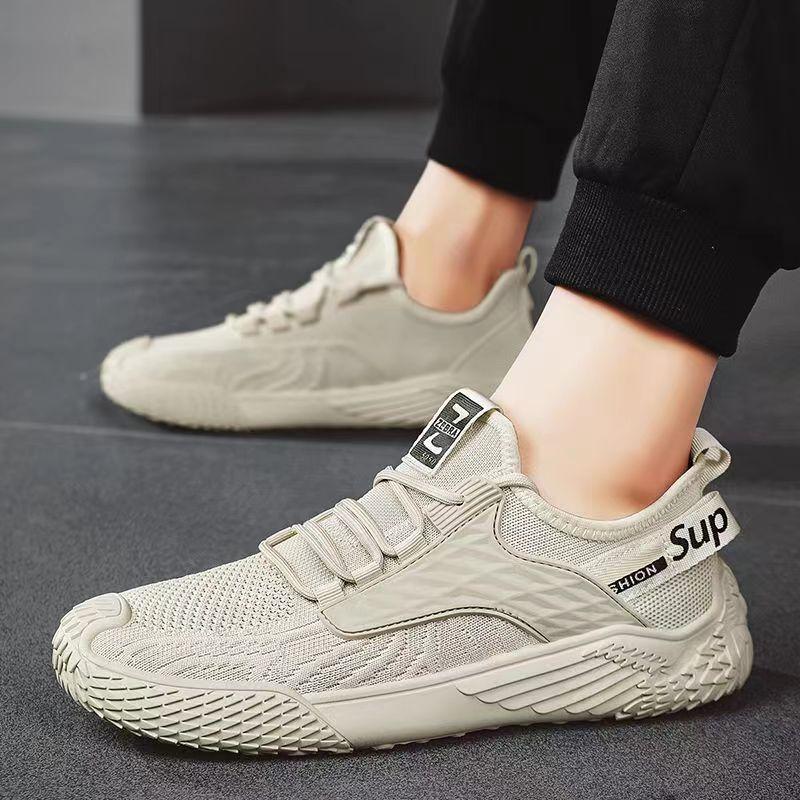 Летние новые мужские кроссовки, дышащие, не пропускающие запахи, сетчатые туфли, легкие, удобные, спортивные, кроссовки для бега, мужские, теннисные туфли