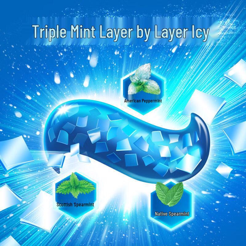 Colgate Triple Mint Icy Fresh Toothpaste 180g x 3 Pack