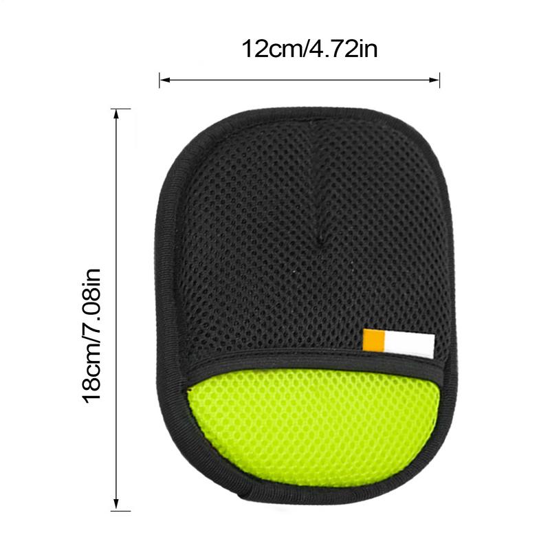 Pet Hair Removal Tool Reusable Static Removal Gloves Double-Sided Grooming Gloves For Pets Removes Pet Furs Hair For Carpets