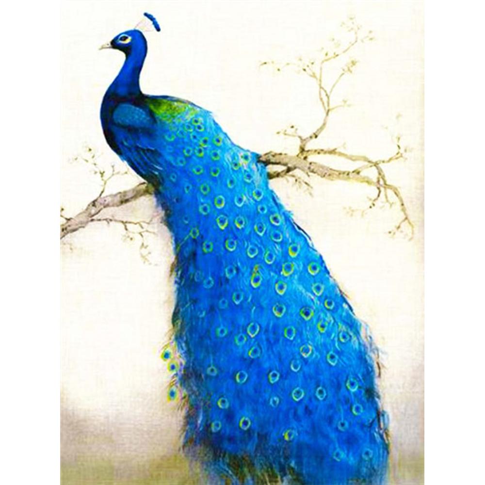 DIY Diamond Painting Kit Animal Diamond Embroidery Cross Stitch Peacock Pictures Of Rhinestones Mosaic Decortion