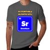 Im Positively Glowing With Strontium Tshirt Work Basic Short Sleeve Top