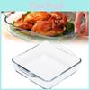 Extra Large 87n Glass Baking Tray For Steam Oven Microwave And Convection Oven Use