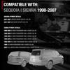 Замена сборки ручки задней двери - Совместимо с Sequoia 2001-2007 Пластик