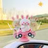 Creative Easy Installation Stable Base Car Display Mold Cute Animal Ornament Auto Gift