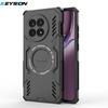 KEYSION Полый чехол для отвода тепла для OnePlus 13R 5G Силикон+ПК Магнитное охлаждение Ударопрочный чехол для телефона для 1+ Ace 5 Pro 5G