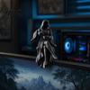 Викторианский Стиль Декор Готическая Фигурка Женщины-Косы Жнеца с Капюшоном 3D Печать Темное Фэнтези Полка Декор Дома Загадочная Женщина в Черном
