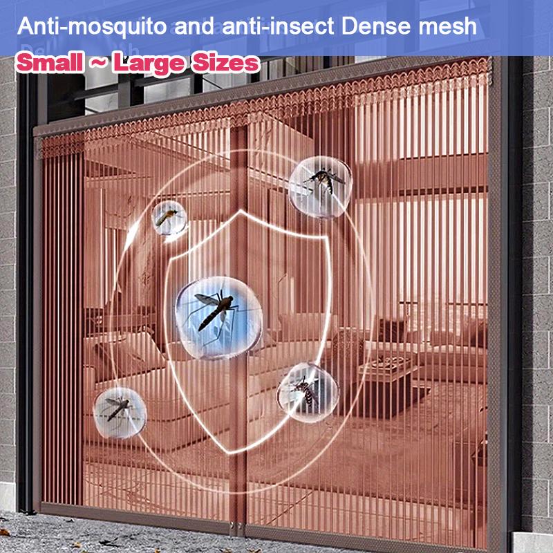 Магнитная дверная сетка большого размера Дверная магнитная москитная сетка Защита от насекомых Летная Летняя и Кухонная Внутренняя Невидимая сетка Магнитная дверная сетка