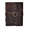 Eono Vintage Leather Diary , Leather Bound Journal Large Writing Notebook 200 Handmade Pages with 5 X 7 Inch.