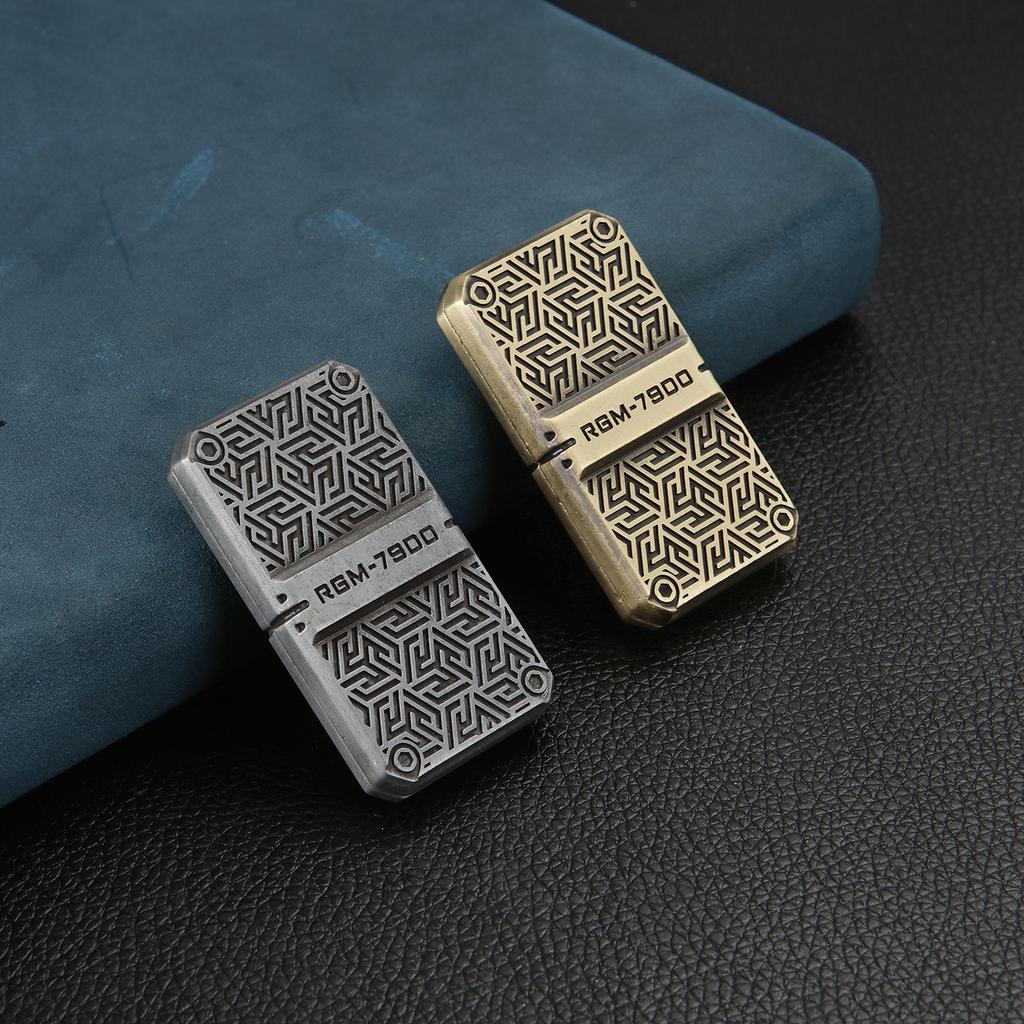 Metal Fidget Push Slider Magnetic Slider Card Mini Sensory Toys Sound Wave Decompression EDC Adult Office Desk Toys