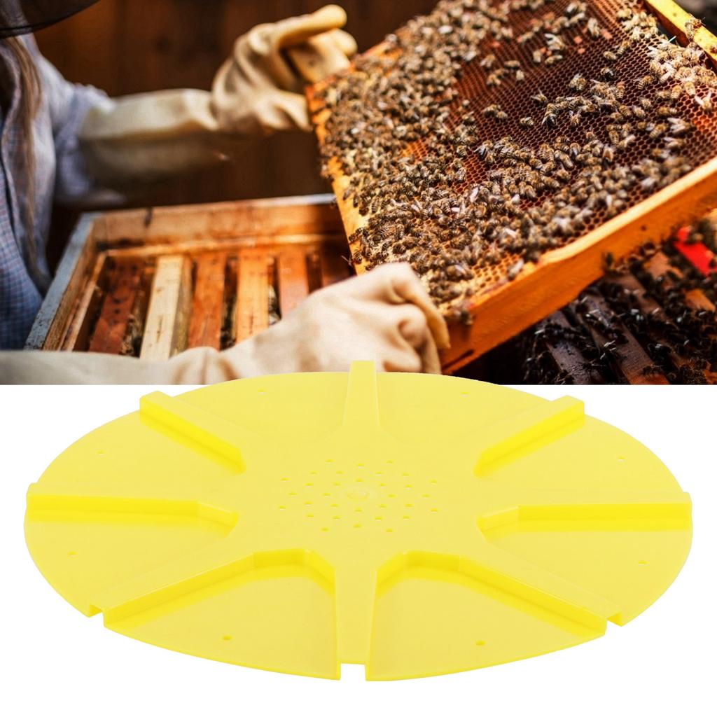 8 Way Circular Beehive Door Exit Disc Anti Escape Guard Device Beekeeping Accessory