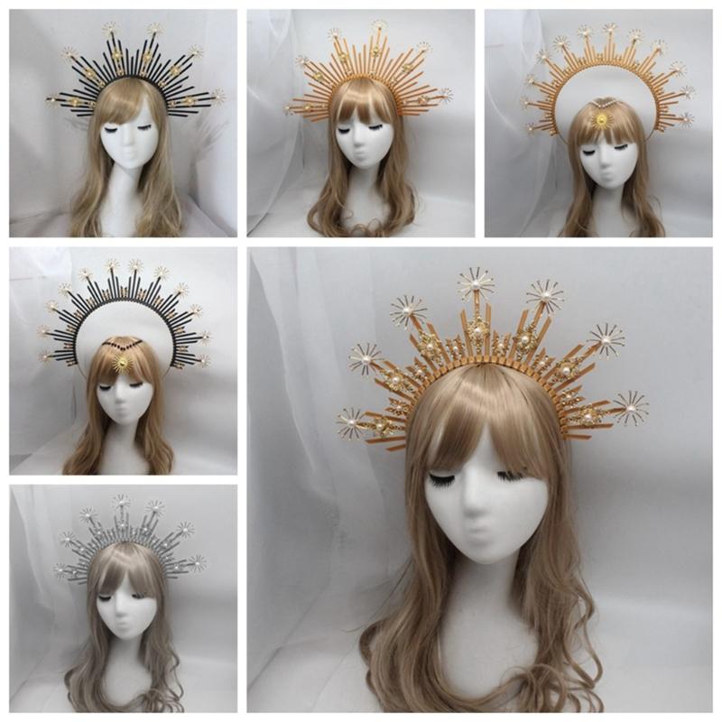 Тиара Корона Ободок Ручная Работа Наборы для Творчества Корона Женский Костюм Повязка на Голову