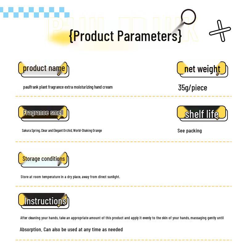 Paul Frank Scented Moisturizing Hand Cream