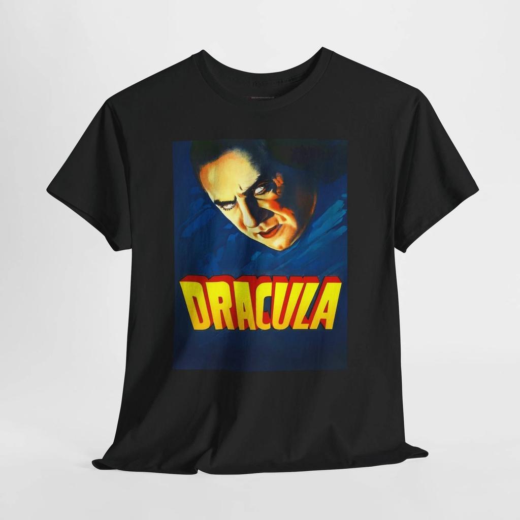 Dracula 1931 Retro Movie Poster Horror Unisex Graphic T-Shirt