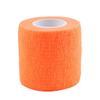 5 Rolls Set Waterproof Self Adhesive Bandage Tape Finger Joints Wrap Sports Care(Orange)