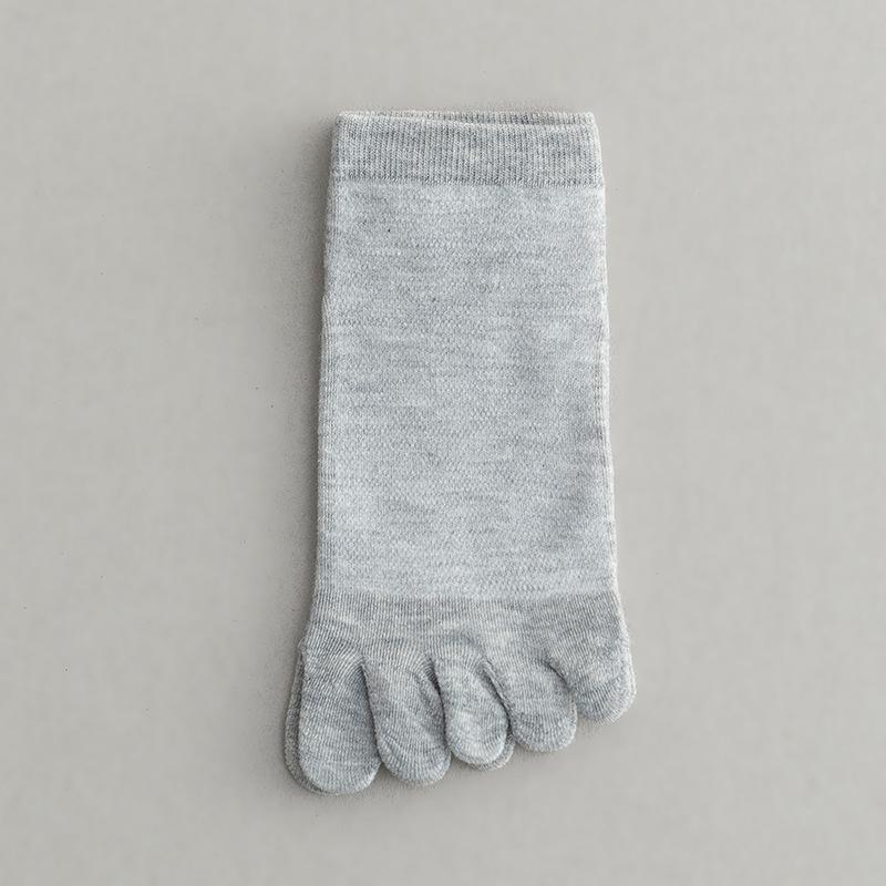 5 пар мужских летних сетчатых носков, носки с пятью пальцами, низкие носки с отдельными пальцами, спортивные носки из хлопка