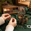 3D Bead Ornament Kit Highland Cow Kit, Mythical DIY Craft Tiny No-stick Beaded Animal, Art Project for Adults Teens Handmade Gift