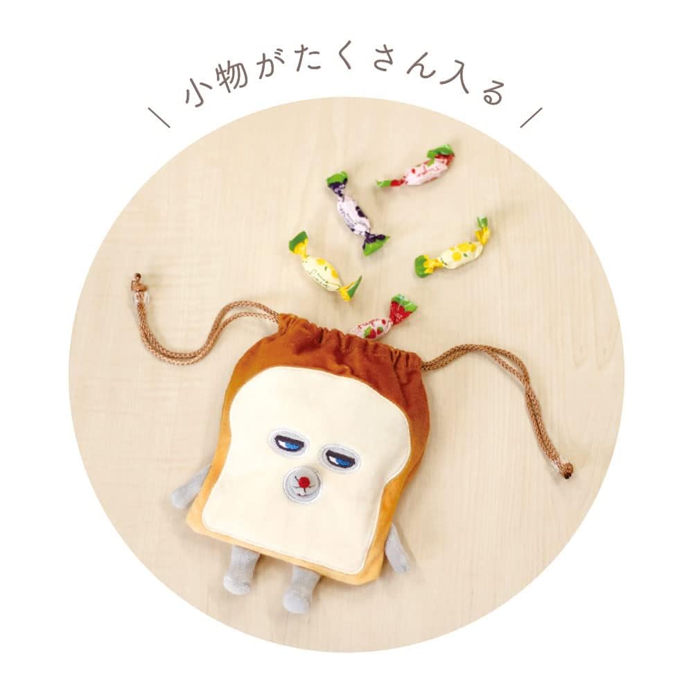 T's Factory Pan Dorobou Plush Drawstring Bag Toy PD-5530232PD Soft Fabric Cute Design