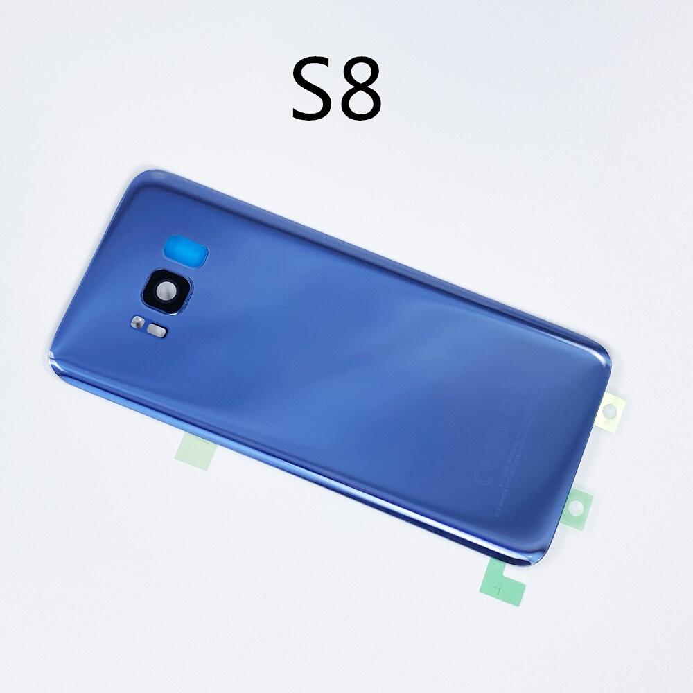Новый корпус для Samsung Galaxy S8 G950 G950F S8 + Plus G955 G955F задняя батарея замена задней двери с