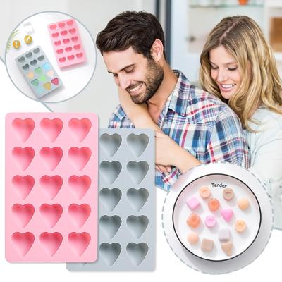 15 с формой для шоколада с любовью, капля воды, персиковое сердце, форма для формочки для льда, дополнительная форма