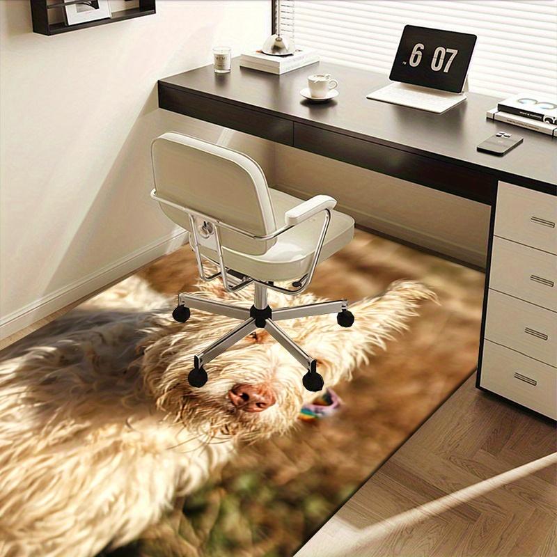 1pc Xia Si Dog,Charlie the Dog King Office Carpet Soft Polyester Entrance Carpet Washable Non slip M