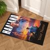 Haaland Personalized Name Carpet Design for Bedrooms Outdoor Foyer Entryway Anti-slip Rug Decorate Offices Spiritual Gift