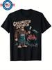 Смешная футболка для мужчин Grillmaster Sasquatch с ретро-графическим дизайном, короткий рукав, унисекс
