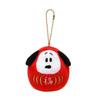 Sekiguchi Daruma Snoopy Mascot Plush Toy, H8.5cm