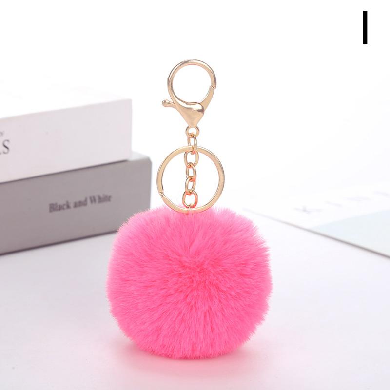1 шт. автомобильные украшения брелки меховые пушистые плюшевые шарики сумочка ювелирные изделия женские подвески брелок мода