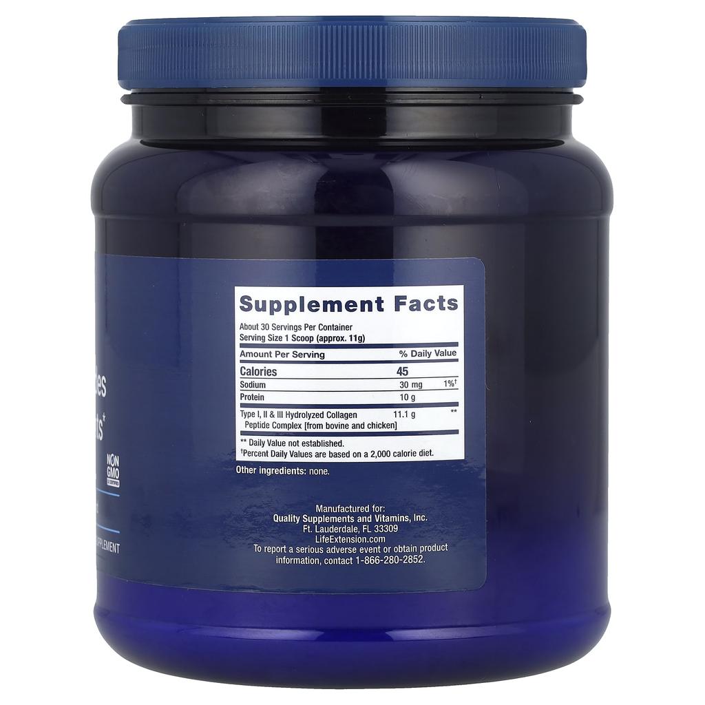 Collagen Peptides for Skin and Joints, 343G (12Oz)