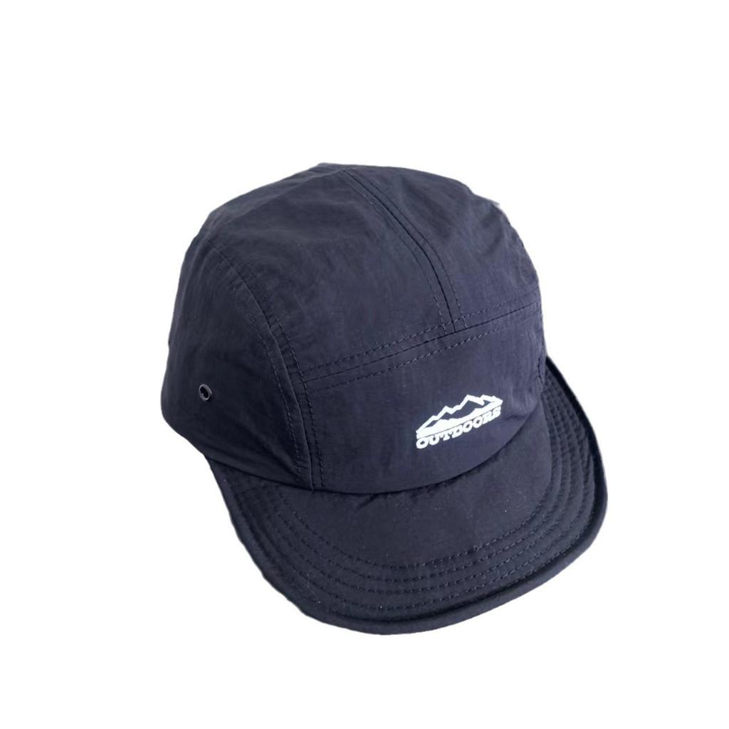 Кепка для бега с козырьком для студента, мужская, высококачественная, с короткими полями, мягкая, из пяти частей, бейсбольная кепка для детей