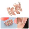 [Onm] Onm 14Kgp Leaf Rose Gold Ring Bracelet Ear Cuff (S9594028)