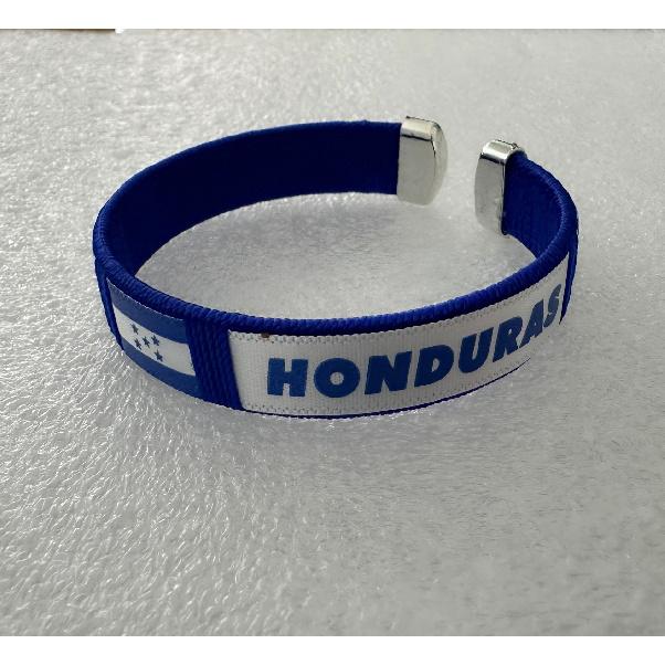 Браслет с флагом Чемпионата мира по футболу 2026 Испания Спортивный браслет Вышитый браслет Товары для болельщиков