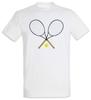 Tennis Rackets T-Shirt Player Passion Love Addiction Court Field