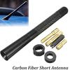 Cars Auto Parts Antenna Short FM Radio Fiber Aerial Car-Styling 12cm Carbon Universal