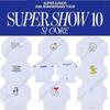 Футболка SUPER JUNIOR SUPER SHOW 10 SJCORE Та же футболка с длинным рукавом Kpop Мода Лето Высококачественный Хлопок Футболка с коротким рукавом Топ