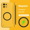Тонкий Жесткий Чехол для Телефона для Xiaomi Mi 11 Pro Ultra 11X Pro 11i HyperCharge Mi11 5G Магнитный Беспроводная Зарядка Безрамочный Задний Чехол