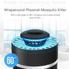 Electric Mosquito Killer with Trap Lamp Chemical-Free USB Powered UV LED Light Photocatalyst Fly Bug Dispeller with Suction Fan for Indoor Home
